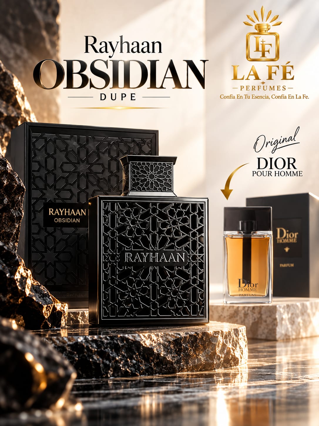 Rayhaan Obsidian Man 100ml EDP